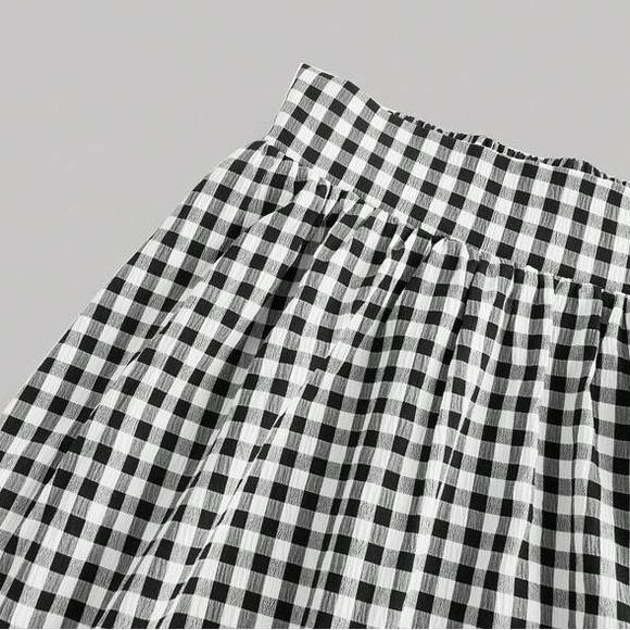 Gingham 2-Piece Set, Size Medium - Picture 6 of 8